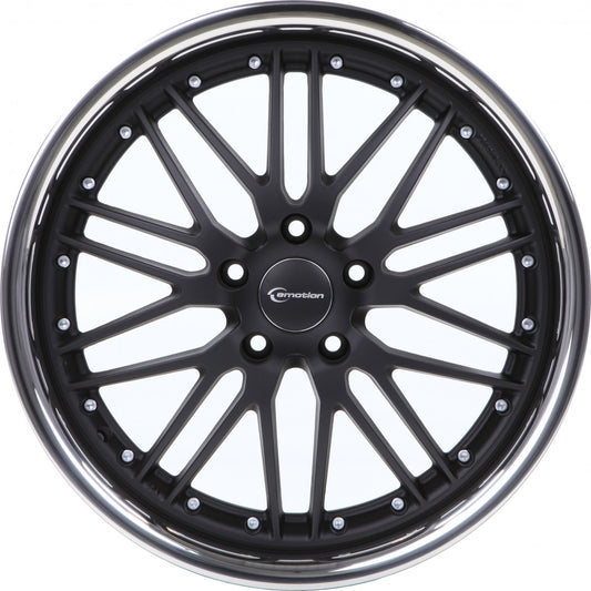 Emotion Wheels Wasabi black matt inox 9.5x19 ET15 - LK5/120 ML74.1