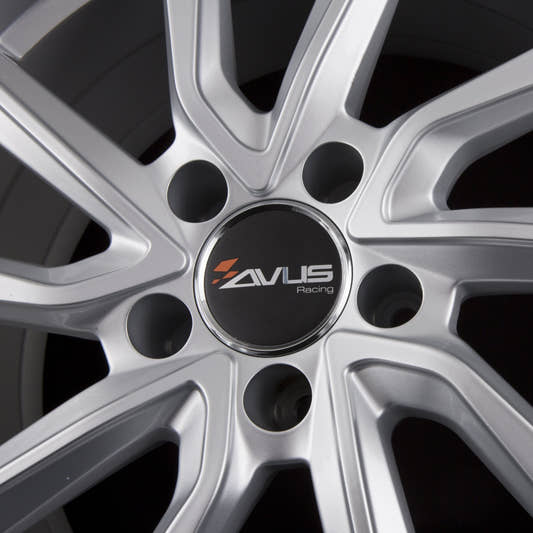 Avus Racing AC-518 Hyper Silver Alufelge 6.5x16 Zoll ET25 LK 5x108 ML65.1 – Bild 4