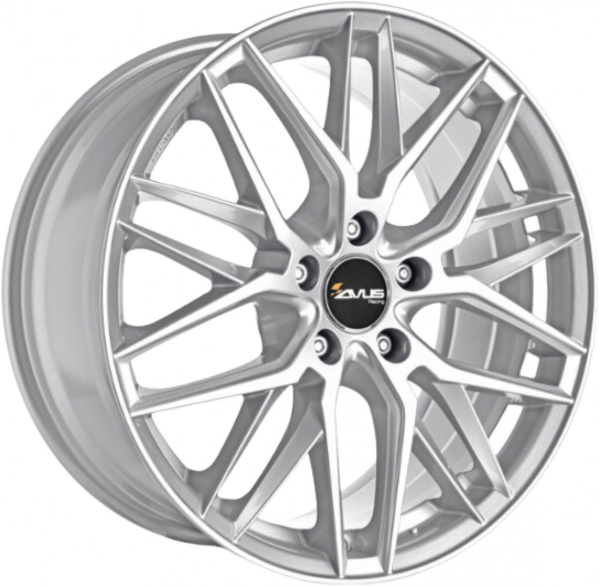Avus Racing AF19 hyper silver 7.5x17 ET40 - LK5/110 ML65.1