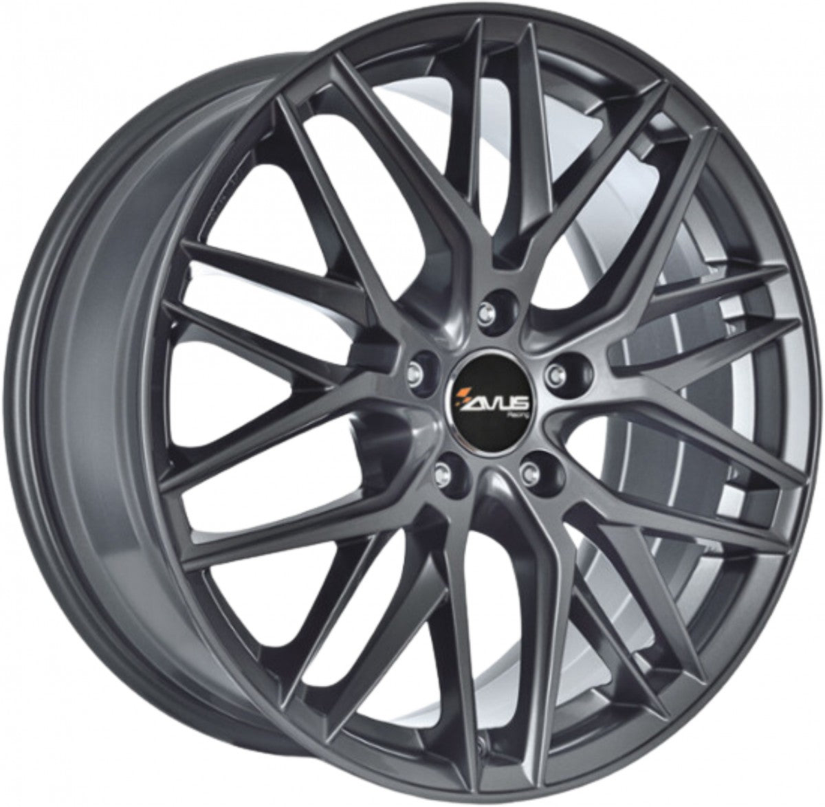 Avus Racing AF19 anthracite 7.5x17 ET40 - LK5/110 ML65.1