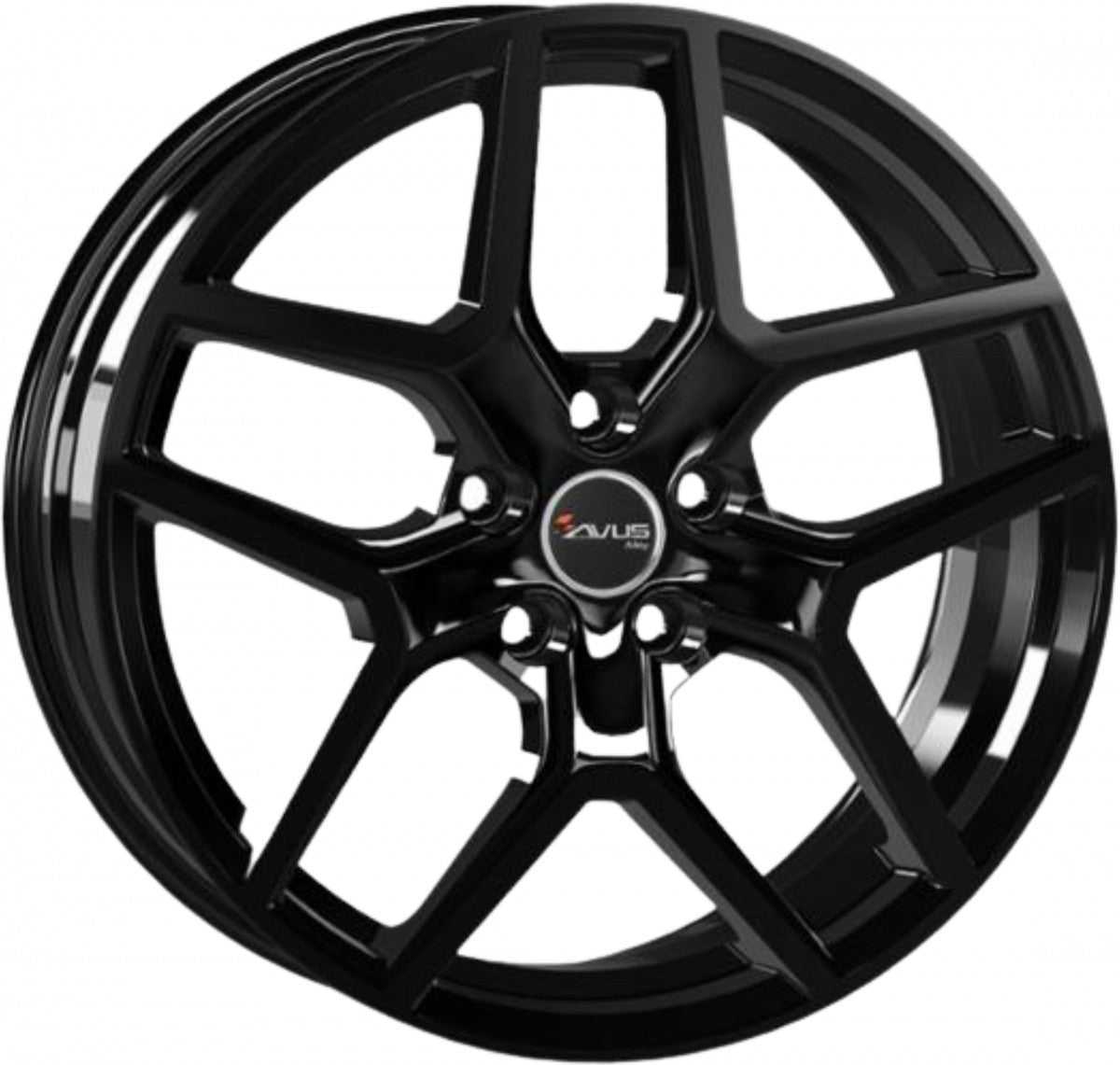 Avus Racing AC-519 black 7x17 ET35 - LK5/114.3 ML73.1