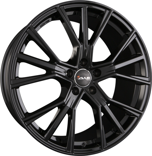 Avus Racing AF18 Black Alufelge 11.5x23 Zoll ET47 LK 5x112 ML66.6 – Bild 2
