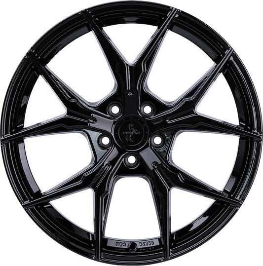 Keskin KT19N Angel black painted Alufelge 8.5x19 Zoll ET30 LK 5x100 ML57.1 – Bild 2