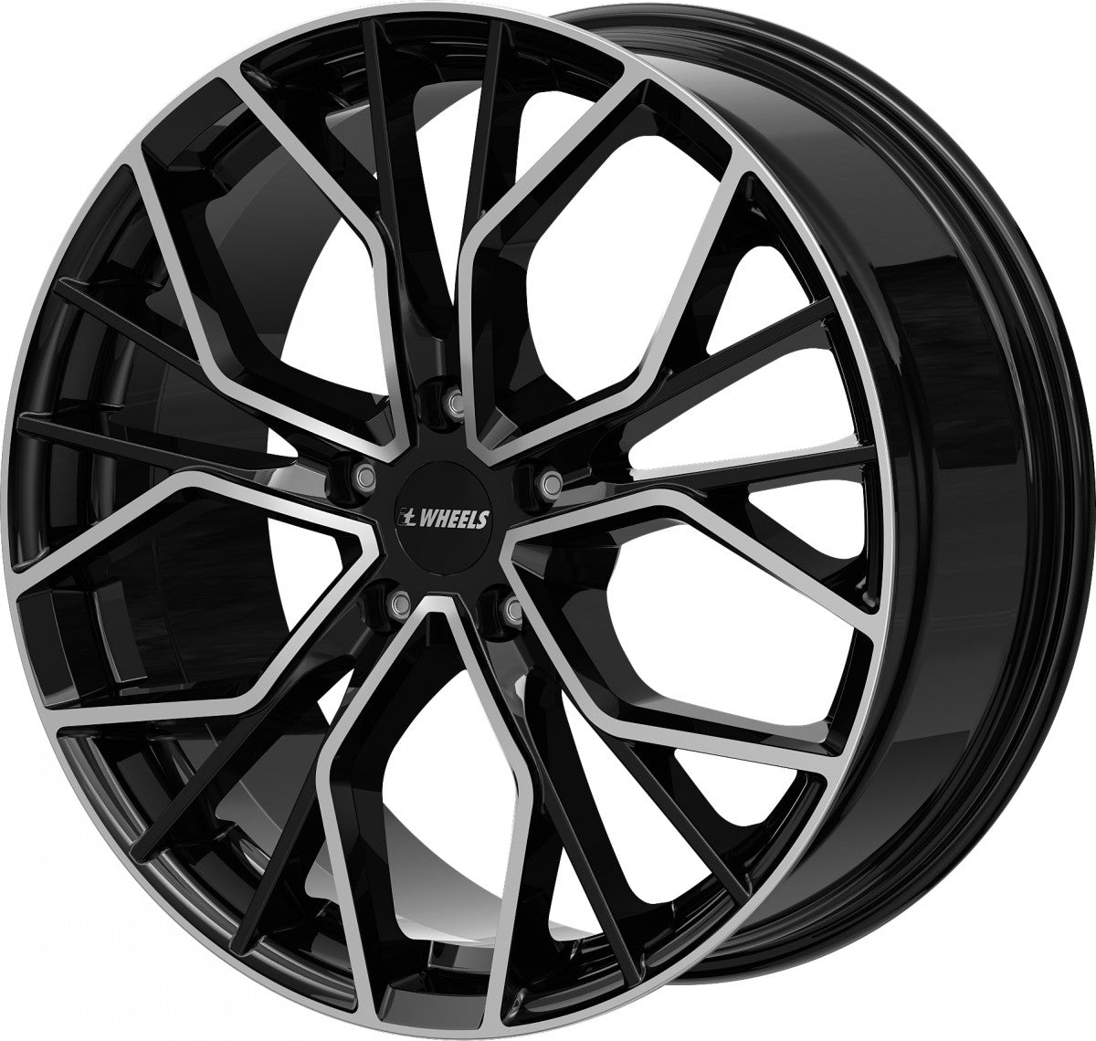itWheels Tiara gloss black polished Alufelge 8x18 Zoll ET40 LK 5x114.3 ML73.1 – Bild 8