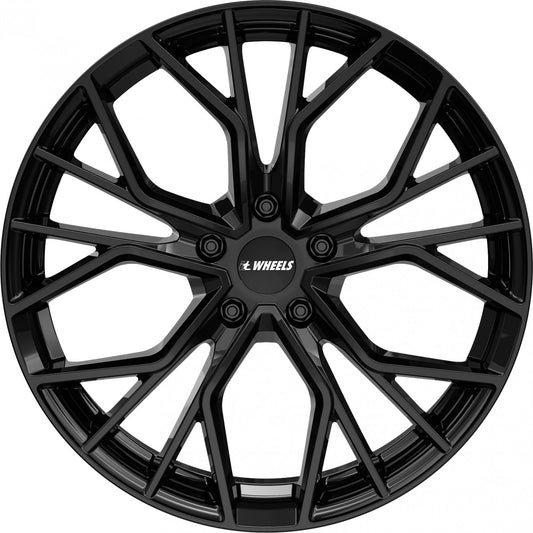 itWheels Tiara gloss black 8.5x20 ET45 - LK5/112 ML66.5