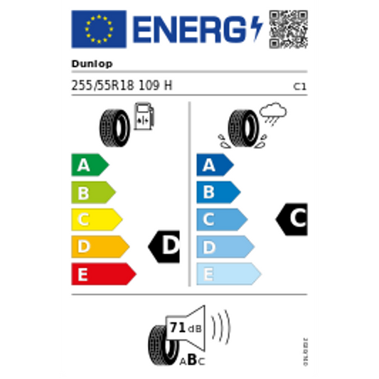 Dunlop SP Sport 01 ROF * MFS DOT18 XL 255/55 R18 109H DOT DOT18 – Bild 2