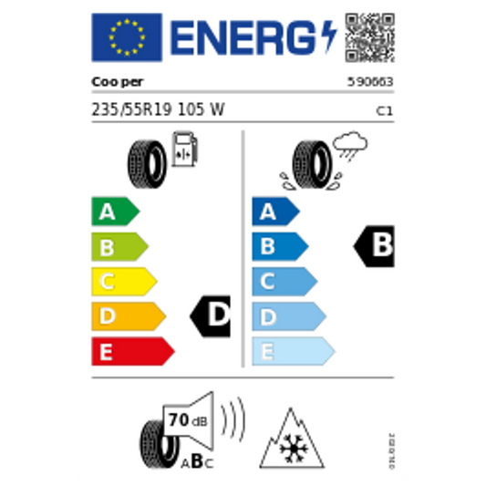 Cooper Discoverer ALL SEASON XL 3PMSF DOT22 235/55 R19 105W DOT DOT22 – Bild 2