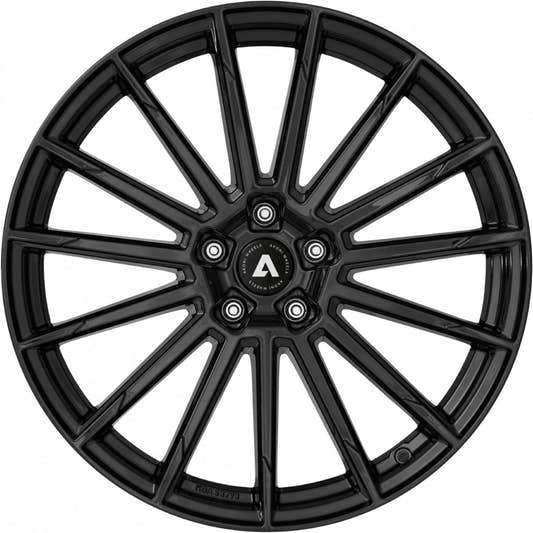 Akoni AK02 black Alufelge 8.5x19 Zoll ET40 LK 5x112 ML66.6 – Bild 2