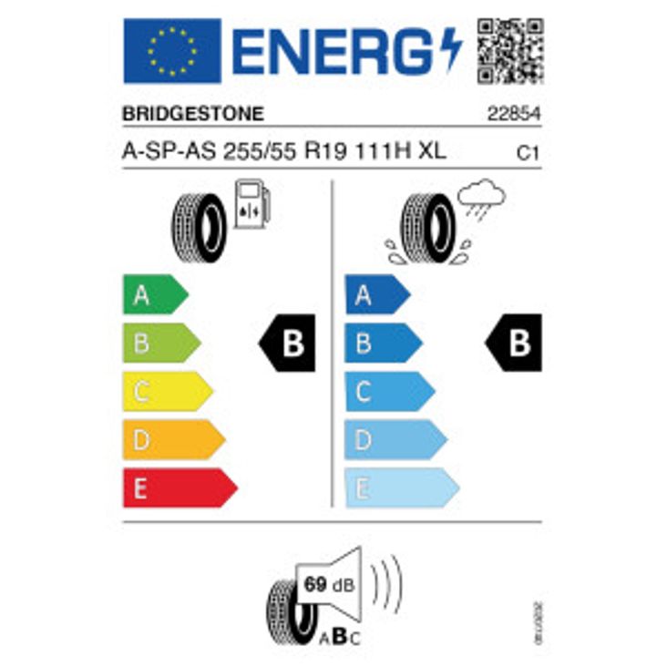 Bridgestone Alenza Sport A/S 255/55 R19 111H – Bild 2