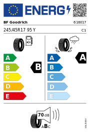 BF Goodrich Advantage 2 245/45 R17 95Y