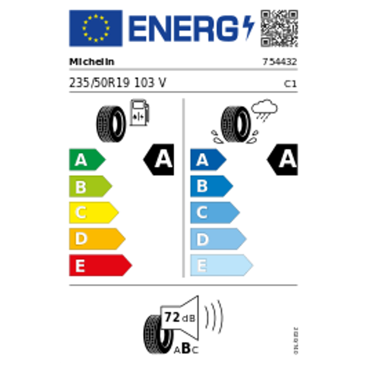Michelin Primacy 5 Energy FRV VOL XL 235/50 R19 103V – Bild 2