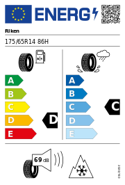 Riken All Season 3PMSF XL 175/65 R14 86H