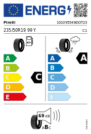 Pirelli P Zero (PZ4) MO1 DOT23 235/50 R19 99Y DOT DOT23 – EU-Reifenlabel