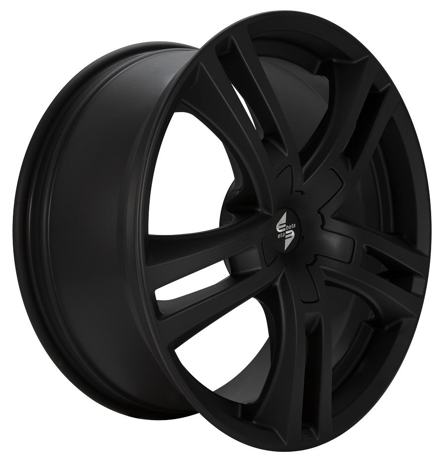 Etabeta Uriel black - black cap 11x23 ET25 - LK5/112 ML66.5