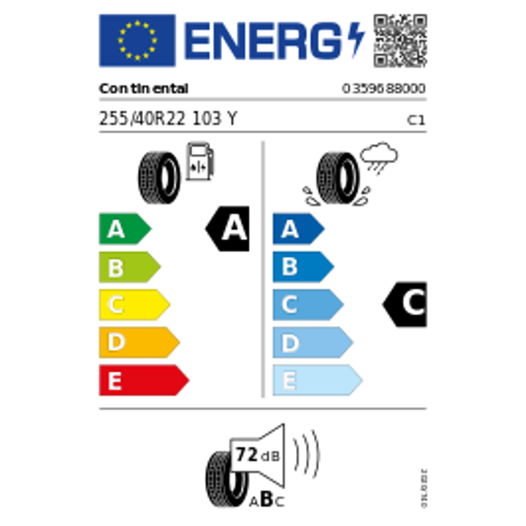 Continental CrossContact RX LR Elect CONTISEAL XL 255/40 R22 103Y – Bild 2