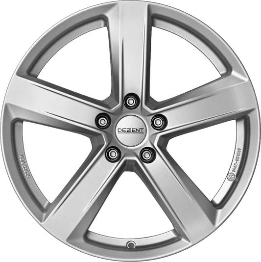 Dezent TU silver 7.5x17 ET50.5 - LK5/108 ML63.4