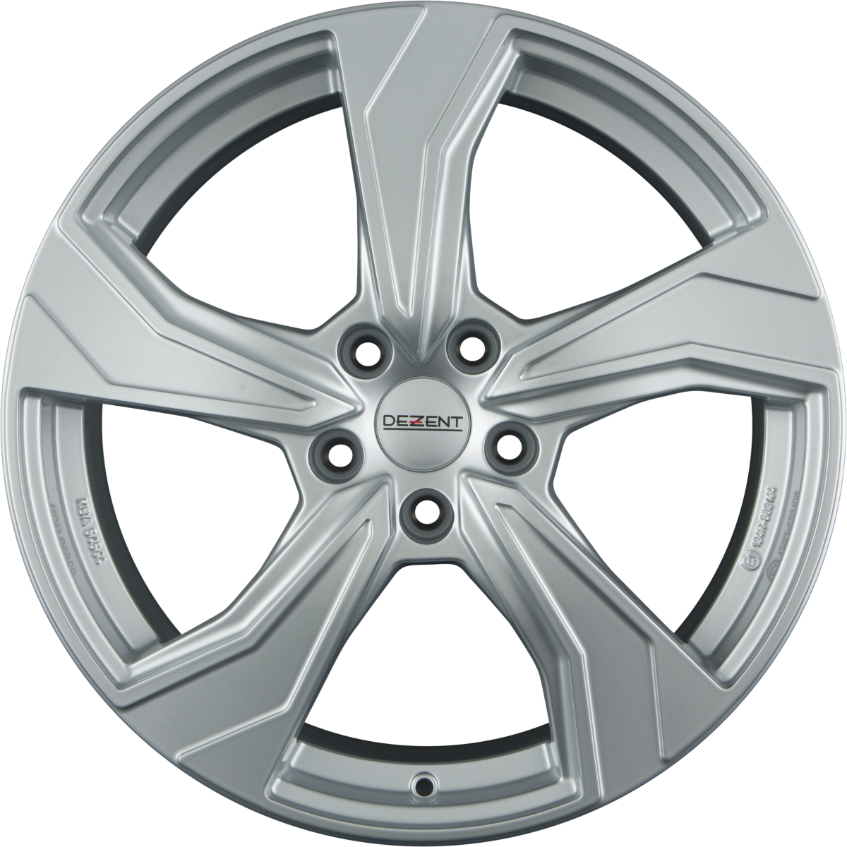 Dezent KB silver Alufelge 7x17 Zoll ET47 LK 5x112 ML66.6 – Bild 8