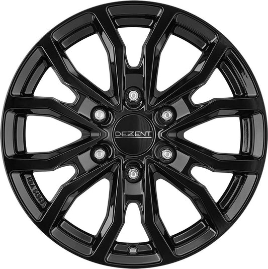 Dezent KC black 8x17 ET30 - LK6/114.3 ML66.1