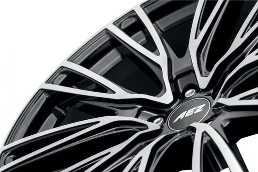 AEZ Seattle black/polished 10x20 ET46 - LK5/112 ML66.6