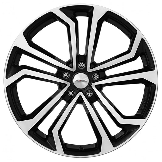 Dezent TA black polished 8x20 ET45 - LK5/108 ML63.4