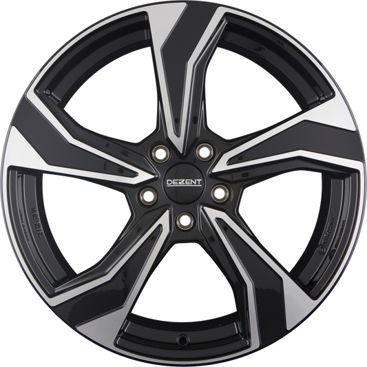DBV Venezia KB schwarz poliert Alufelge 6.5x16 Zoll ET46 LK 5x112 ML57.1 – Bild 2