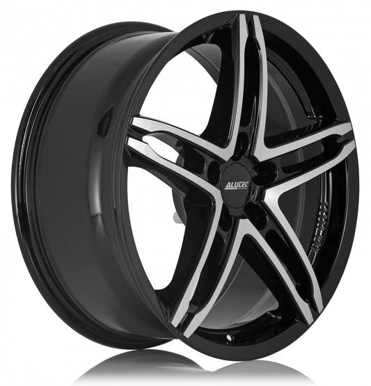 Alutec Poison diamant-schwarz frontpoliert Alufelge 8x18 Zoll ET45 LK 5x114.3 ML70.1 – Bild 2