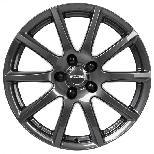 Rial Milano titanium 6x15 ET45 - LK4/108 ML63.4