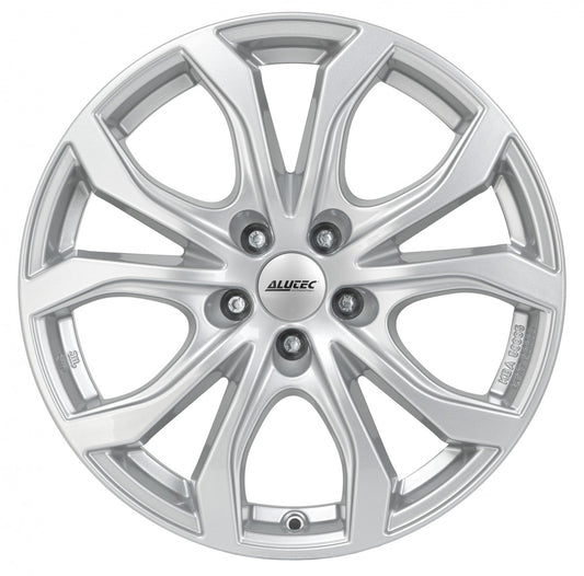 Alutec W10 polar-silber 9x20 ET43 - LK5/120 ML72.6
