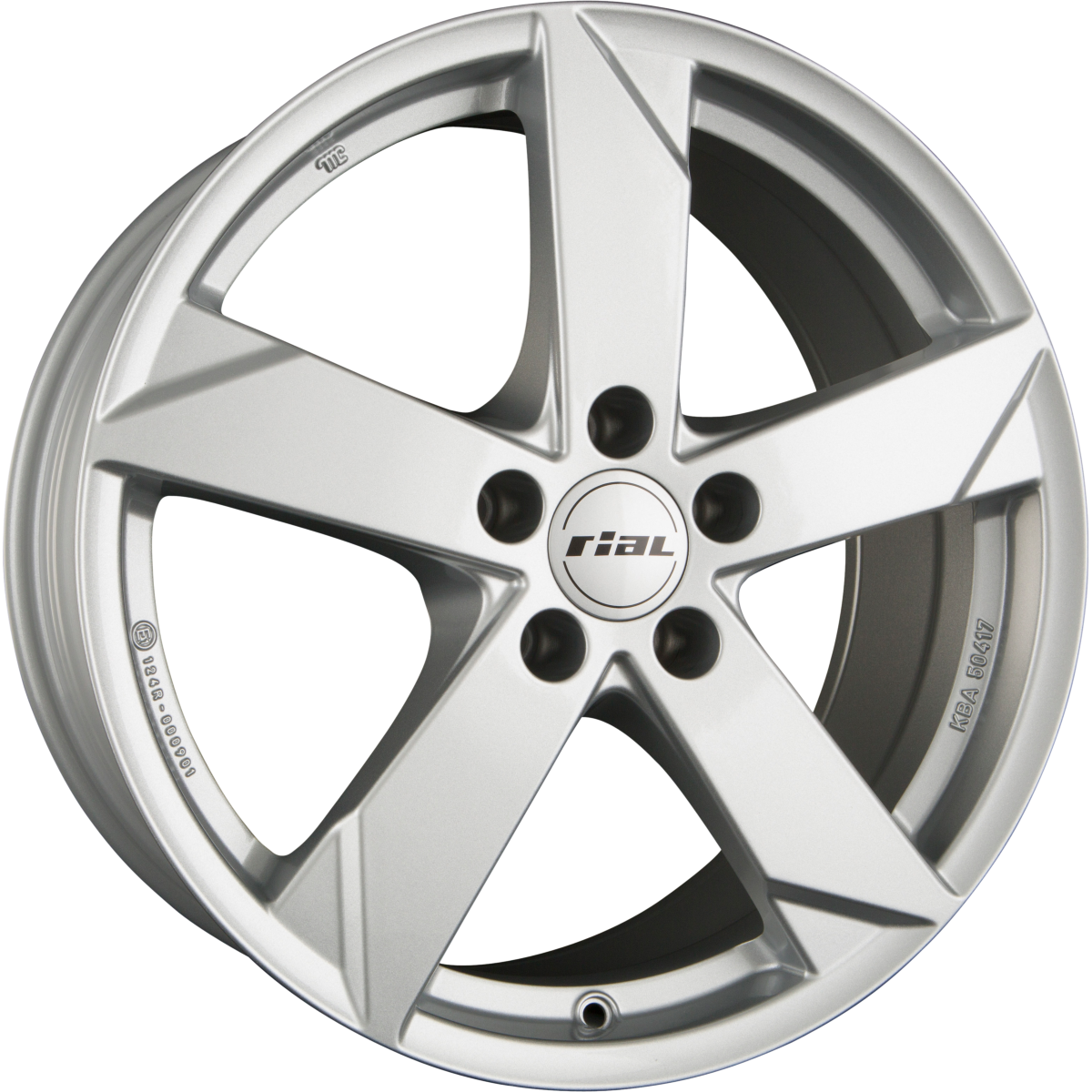 Rial Kodiak polar-silber Alufelge 6.5x16 Zoll ET50 LK 5x112 ML57.1 – Bild 8