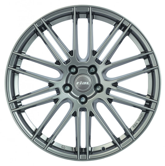 Rial Kibo metal-grey 8x18 ET38 - LK5/105 ML56.6