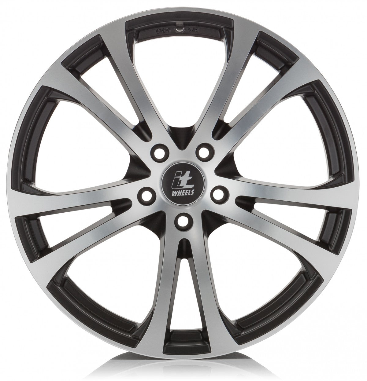 itWheels Michelle matt black polished 8.5x20 ET45 - LK5/108 ML63.4