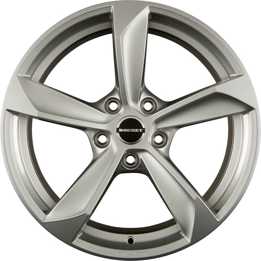 Borbet S brilliant silver 8.5x19 ET38 - LK5/120 ML72.5
