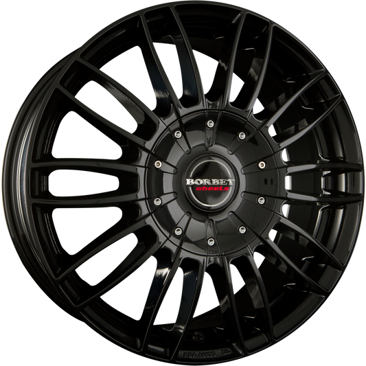 Borbet CW3 black glossy Alufelge 7.5x18 Zoll ET50 LK 6x130 ML84.1 – Bild 7