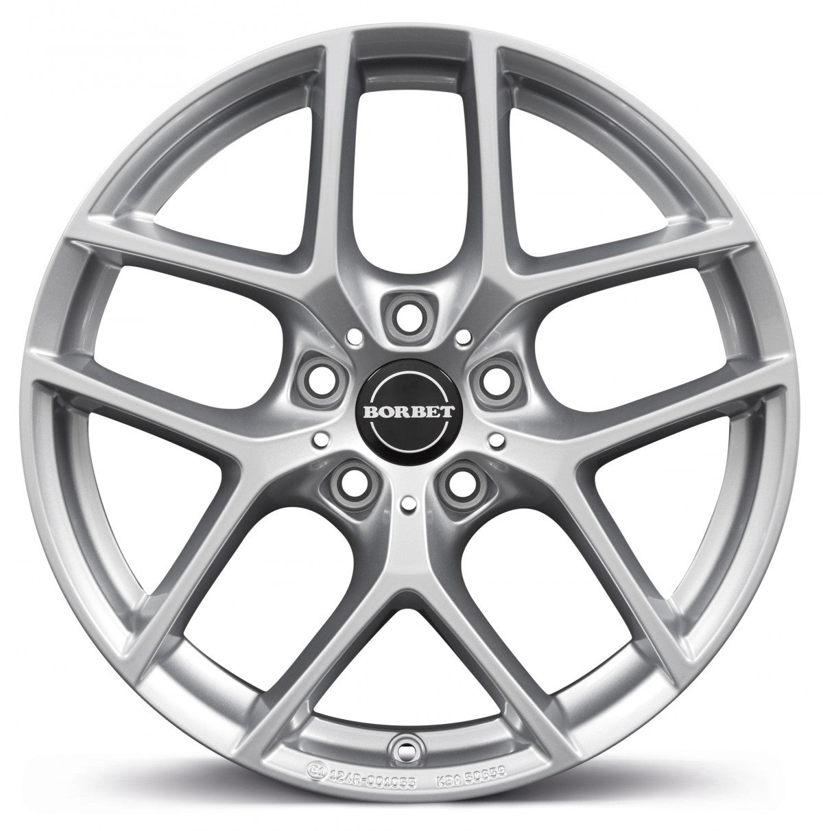 Borbet Y crystal silver BMW 9x19 ET35 - LK5/120 ML72.5