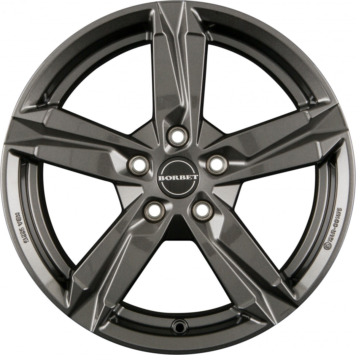 Borbet T10 mistral anthracite 6x15 ET40 - LK5/100 ML57.1