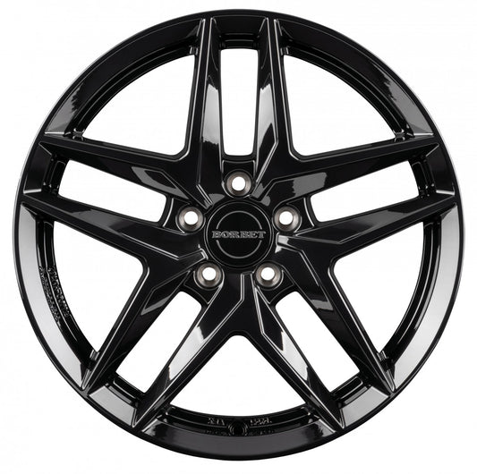 Borbet Z black glossy 8x18 ET38 - LK5/112 ML66.5