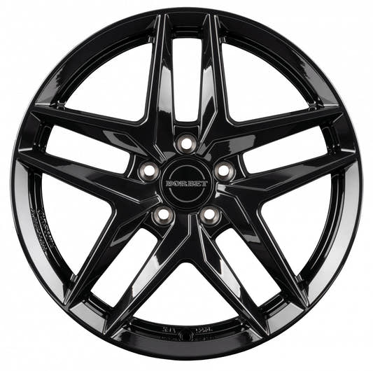 Borbet Z black glossy Alufelge 8x18 Zoll ET38 LK 5x112 ML66.5
