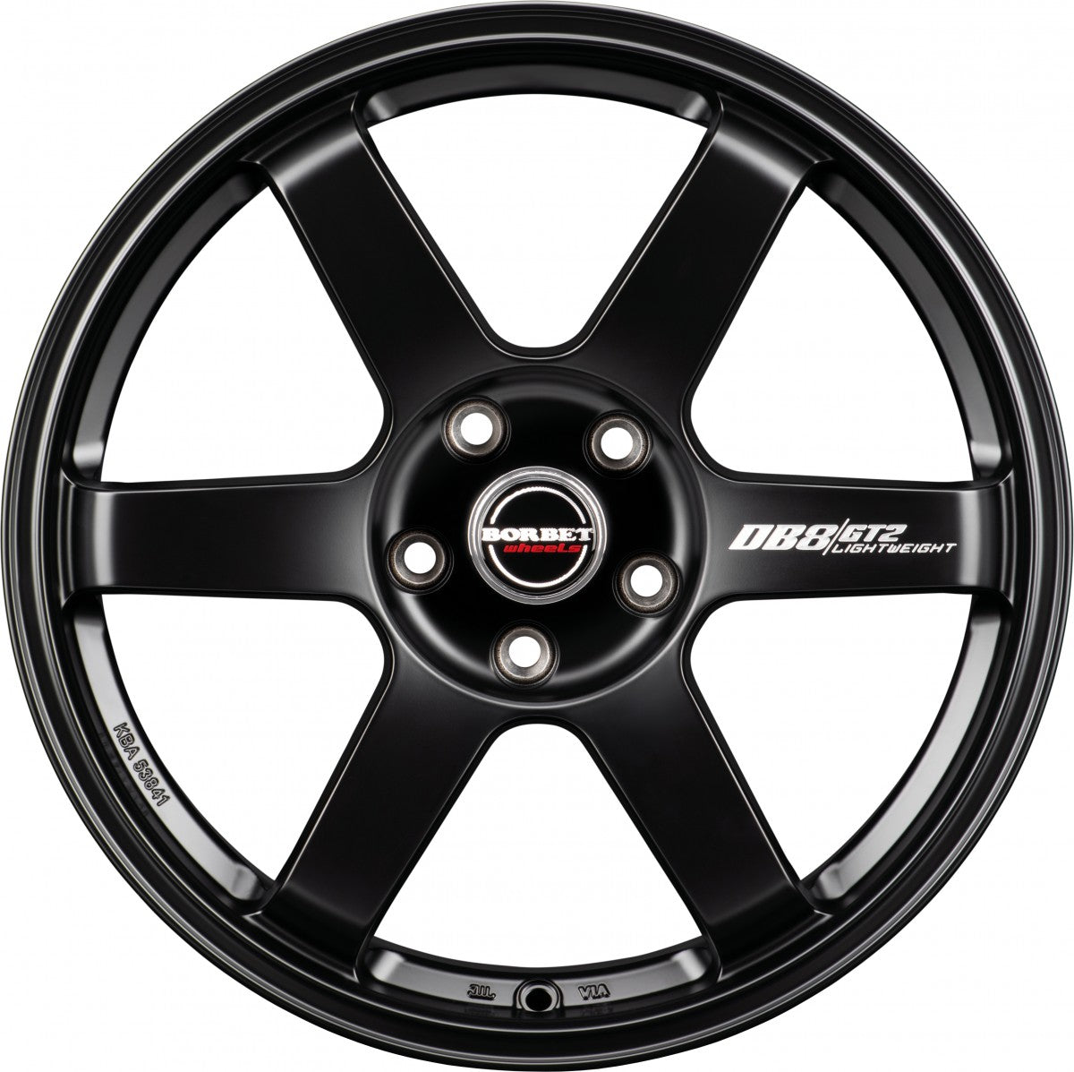 Borbet DB8GT2 black matt 8.5x19 ET40 - LK5/114.3 ML72.5