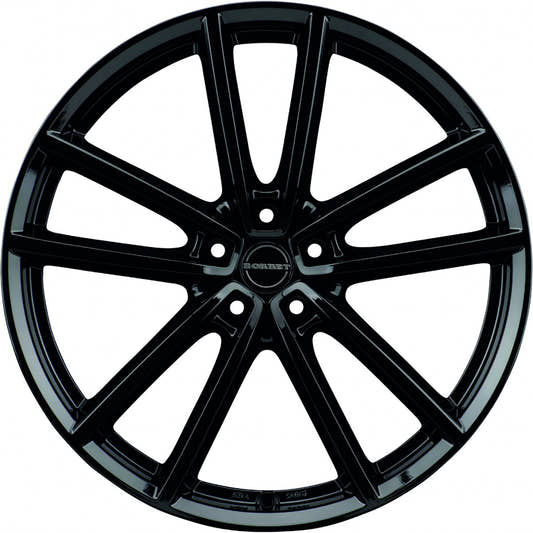 Borbet W black glossy Alufelge 7x17 Zoll ET45 LK 5x114.3 ML72.5 – Bild 2
