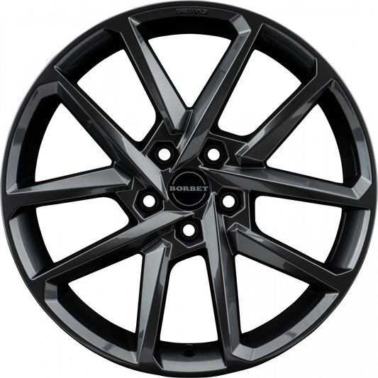 Borbet N e-grey 8x19 ET25 - LK5/112 ML72.5