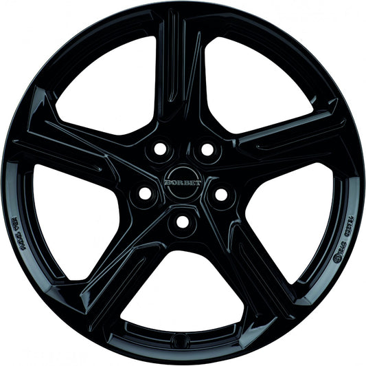 Borbet XE1 black glossy 7.5x18 ET40 - LK5/112 ML57.1