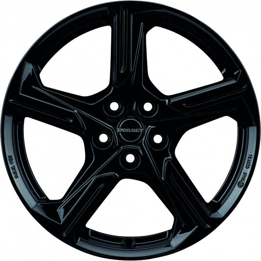 Borbet XE1 black glossy Alufelge 7.5x18 Zoll ET40 LK 5x112 ML57.1