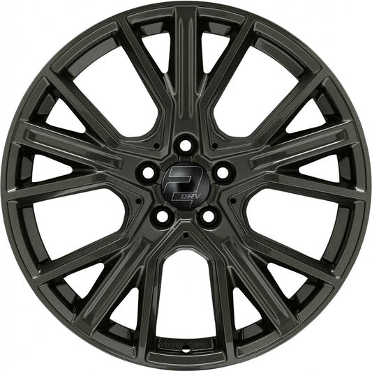 2DRV WH34 dark gunmetal lackiert 9x21 ET22 - LK5/112 ML66.6
