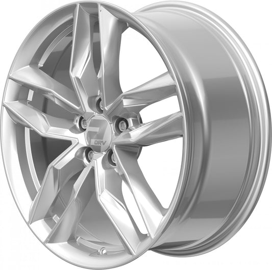 2DRV WH40 race silber lackiert 9x20 ET25 - LK5/112 ML66.6