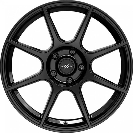 Axxion X2 schwarz glänzend lackiert 8x19 ET35 - LK5/114.3 ML72.6