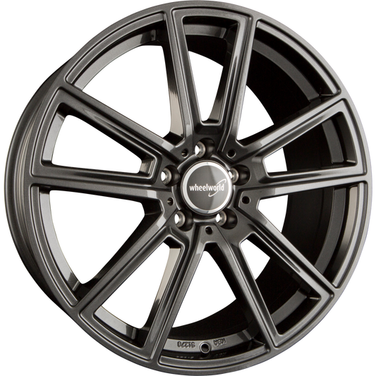 2DRV by WHEELWORLD WH30 Dark Gunmetal Glänzend (DGM+) Alufelge 8x18 Zoll ET35 LK 5x112 ML66.6 – Bild 2