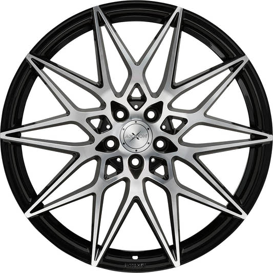 Axxion AX9 schwarz hochglanzpoliert 9x21 ET42 - LK5/112 ML66.6