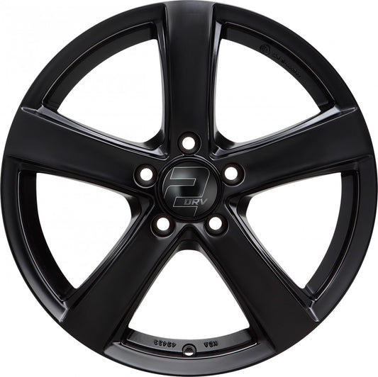 2DRV WH24 schwarz matt lackiert 6.5x16 ET39 - LK5/105 ML56.6