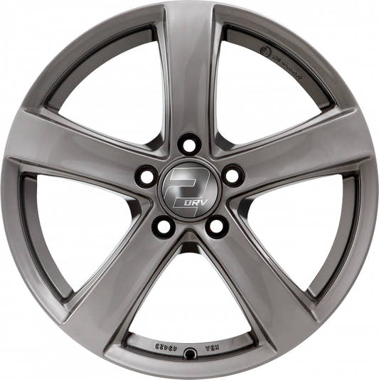 2DRV WH24 daytona grau lackiert 7.5x17 ET46 - LK5/114.3 ML67.1