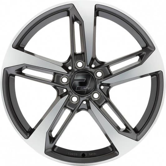 2DRV WH36 dark gunmetal hochglanzpoliert Alufelge 8.5x19 Zoll ET40 LK 5x112 ML66.6
